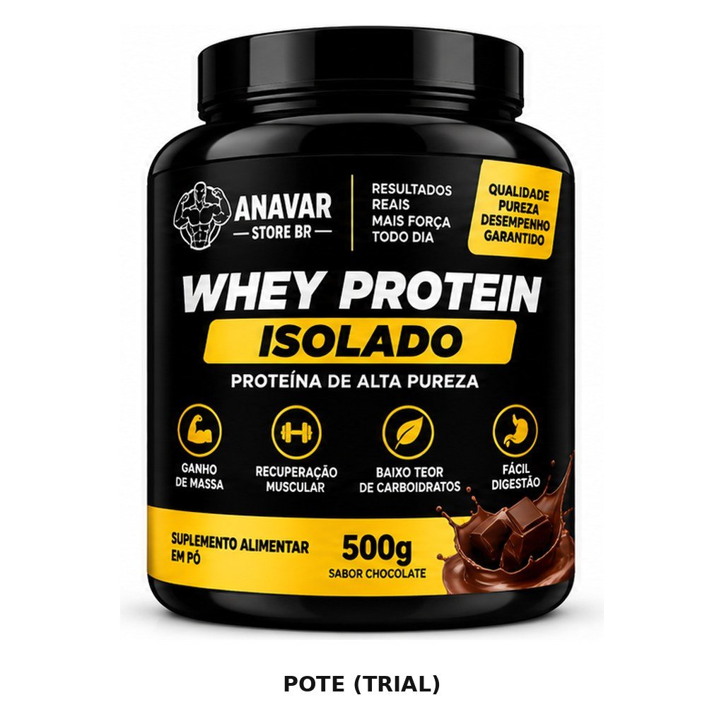Whey Protein Isolado 1kg – Pote
