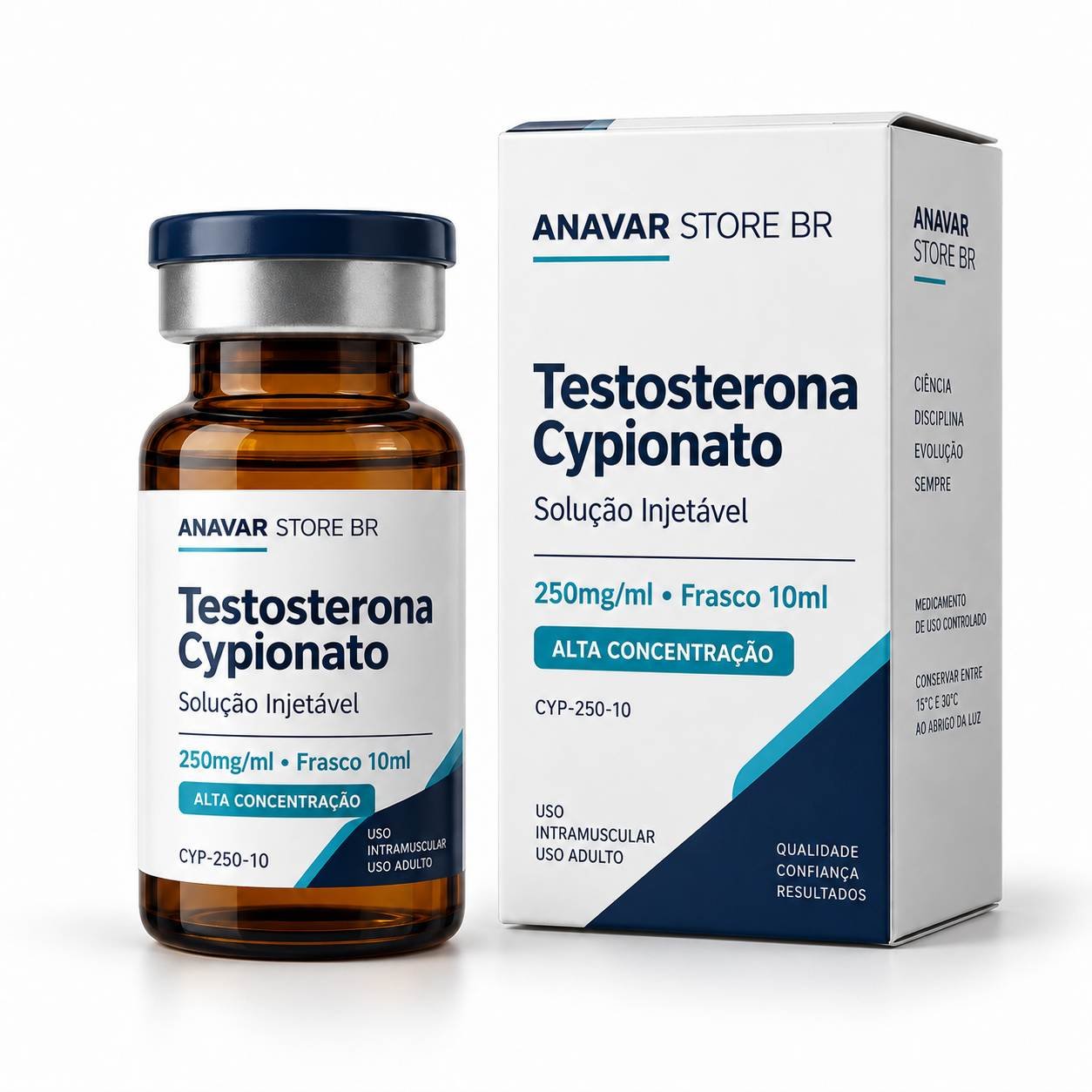 Testosterona Cypionato 200mg/ml – Frasco 10ml