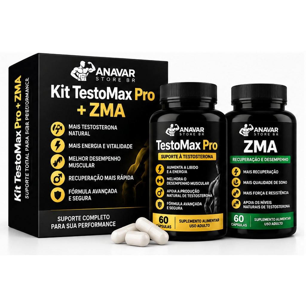 Suporte à Testosterona (TestoMax Pro)