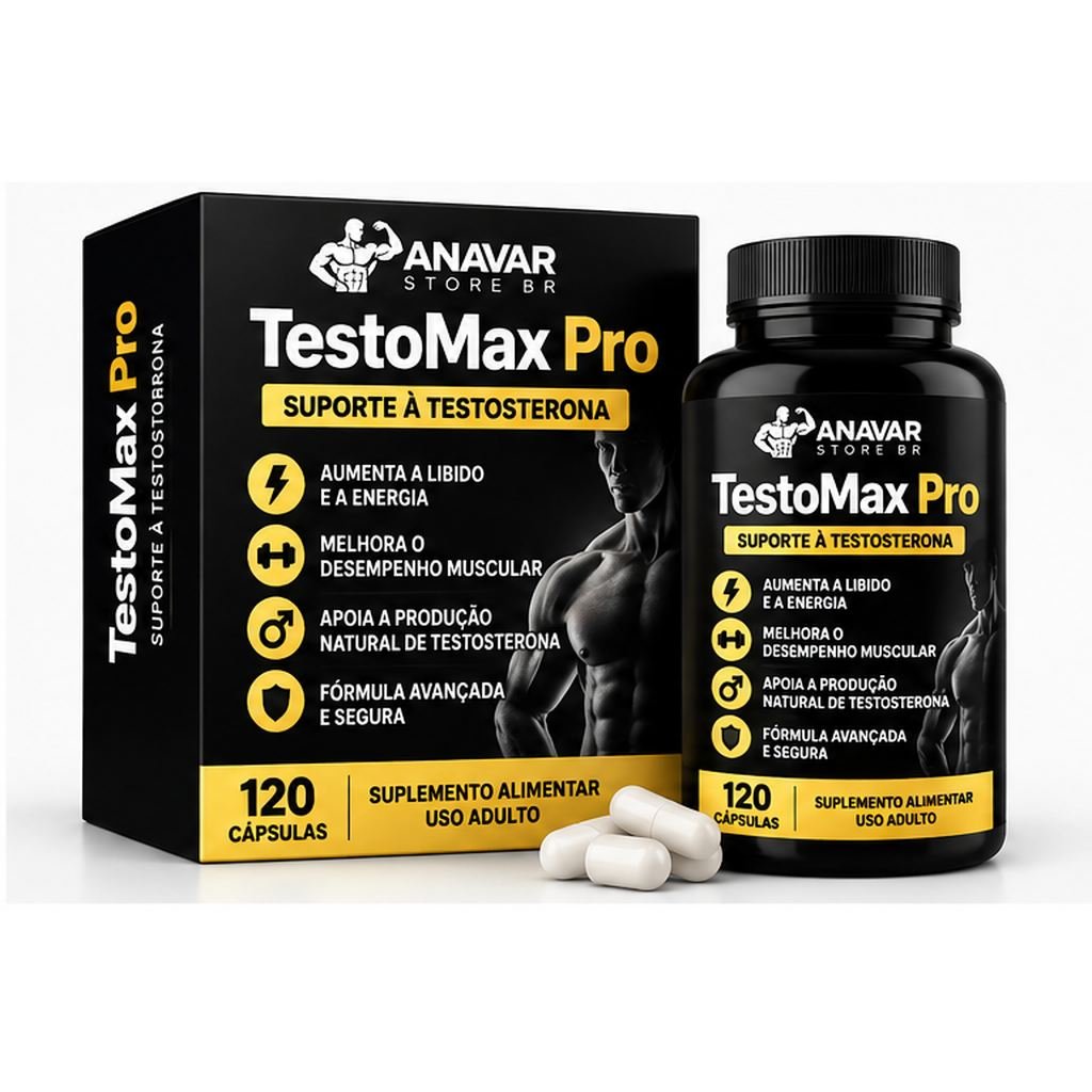 Suporte à Testosterona (TestoMax Pro)