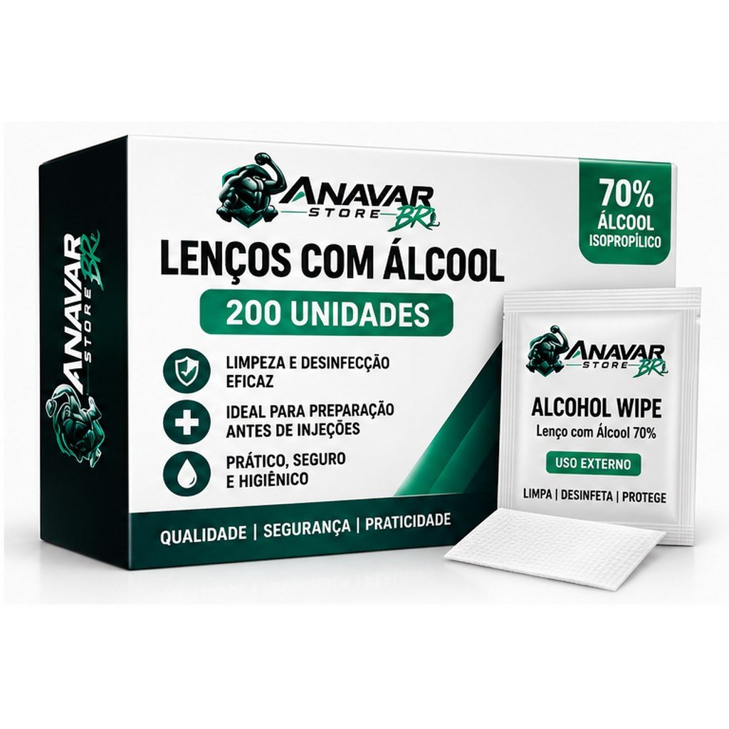 Lenços com Álcool