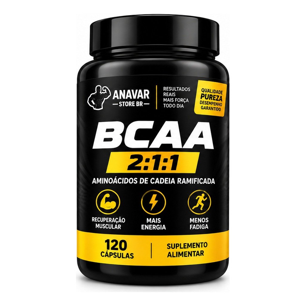 BCAA 2:1:1 200 cápsulas – Pote