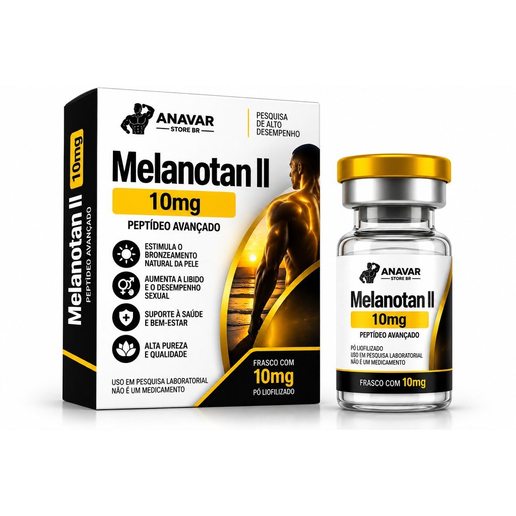 PT-141 10mg – Frasco com Pó Liofilizado